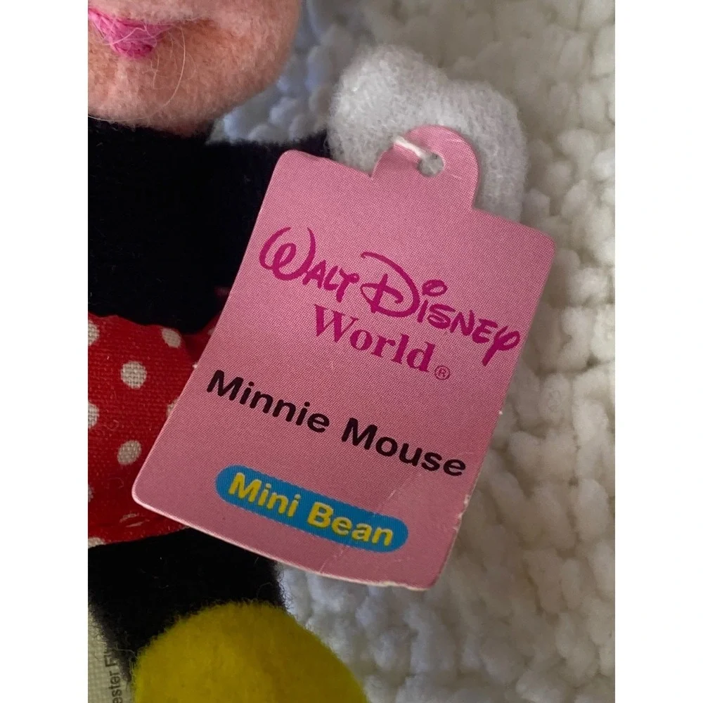 Walt‎ Disney World Minnie Mouse Mini Bean Plush Kellogg's Exclusive
